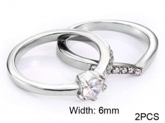 HY Wholesale Rings Jewelry 316L Stainless Steel Popular Rings-HY002R127