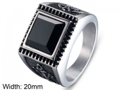 HY Wholesale Rings Jewelry 316L Stainless Steel Popular Rings-HY002R151