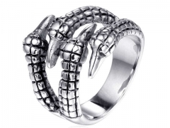 HY Wholesale Rings Jewelry 316L Stainless Steel Popular Rings-HY004R671