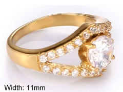 HY Wholesale Rings Jewelry 316L Stainless Steel Popular Rings-HY002R126