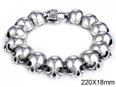 HY Wholesale Popular Bracelets 316L Stainless Steel Jewelry Bracelets-HY002B053