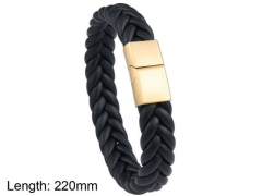 HY Wholesale Leather Jewelry Fashion Leather Bracelets-HY0114B203