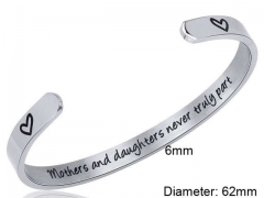 HY Wholesale Bangle Stainless Steel 316L Jewelry Bangle-HY0107B227