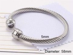 HY Wholesale Bangle Stainless Steel 316L Jewelry Bangle-HY0116B086