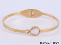 HY Wholesale Bangle Stainless Steel 316L Jewelry Bangle-HY0054B025