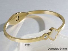 HY Wholesale Bangle Stainless Steel 316L Jewelry Bangle-HY0054B003