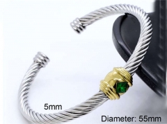 HY Wholesale Bangle Stainless Steel 316L Jewelry Bangle-HY0116B054