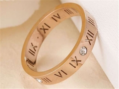 HY Wholesale Rings Jewelry 316L Stainless Steel Fashion Rings-HY0112R008