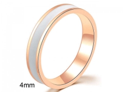 HY Wholesale Rings Jewelry 316L Stainless Steel Fashion Rings-HY0112R003