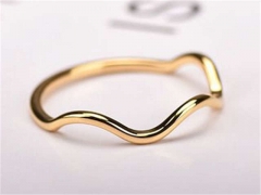 HY Wholesale Rings Jewelry 316L Stainless Steel Fashion Rings-HY0112R019