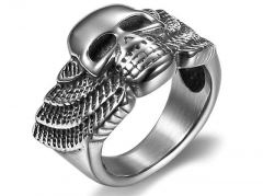 HY Wholesale Rings Jewelry 316L Stainless Steel Fashion Rings-HY0119R225