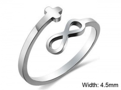 HY Wholesale Rings Jewelry 316L Stainless Steel Fashion Rings-HY0107R073