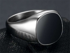 HY Wholesale Rings Jewelry 316L Stainless Steel Fashion Rings-HY0119R399