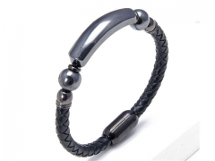 HY Wholesale Leather Jewelry Popular Leather Bracelets-HY0118B836