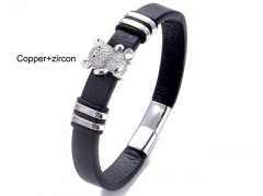 HY Wholesale Leather Jewelry Popular Leather Bracelets-HY0118B011