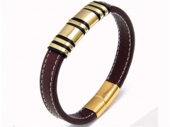 HY Wholesale Leather Jewelry Popular Leather Bracelets-HY0118B579