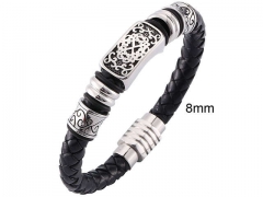 HY Wholesale Leather Jewelry Popular Leather Bracelets-HY0010B1112