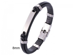 HY Wholesale Leather Jewelry Popular Leather Bracelets-HY0010B0690