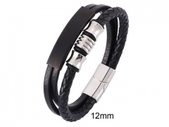 HY Wholesale Leather Jewelry Popular Leather Bracelets-HY0010B0910