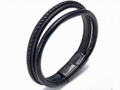 HY Wholesale Leather Jewelry Popular Leather Bracelets-HY0118B421