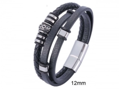 HY Wholesale Leather Jewelry Popular Leather Bracelets-HY0010B0704