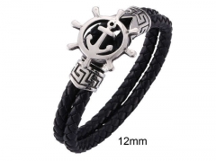 HY Wholesale Leather Jewelry Popular Leather Bracelets-HY0010B0921