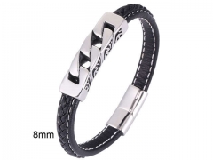 HY Wholesale Leather Jewelry Popular Leather Bracelets-HY0010B0632