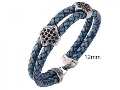 HY Wholesale Leather Jewelry Popular Leather Bracelets-HY0010B0872