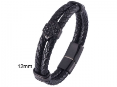 HY Wholesale Leather Jewelry Popular Leather Bracelets-HY0010B0544