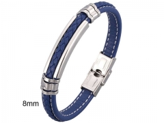 HY Wholesale Leather Jewelry Popular Leather Bracelets-HY0010B0676