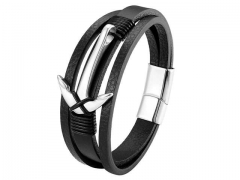 HY Wholesale Leather Jewelry Popular Leather Bracelets-HY0117B098