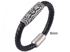 HY Wholesale Leather Jewelry Popular Leather Bracelets-HY0010B0944