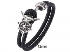 HY Wholesale Leather Jewelry Popular Leather Bracelets-HY0010B0902