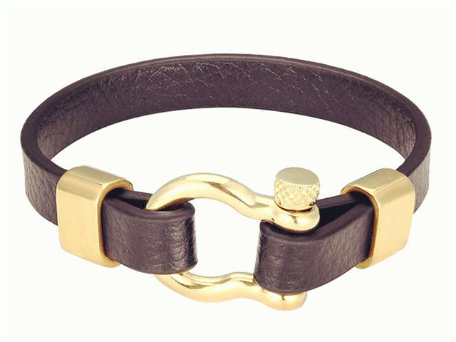 HY Wholesale Leather Jewelry Popular Leather Bracelets-HY0117B038