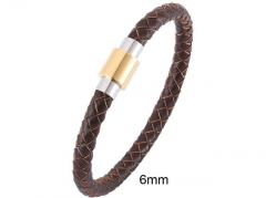 HY Wholesale Leather Jewelry Popular Leather Bracelets-HY0010B0806