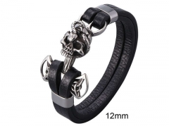 HY Wholesale Leather Jewelry Popular Leather Bracelets-HY0010B0818