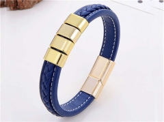 HY Wholesale Leather Jewelry Popular Leather Bracelets-HY0118B654