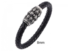 HY Wholesale Leather Jewelry Popular Leather Bracelets-HY0010B1132