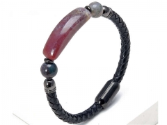 HY Wholesale Leather Jewelry Popular Leather Bracelets-HY0118B832