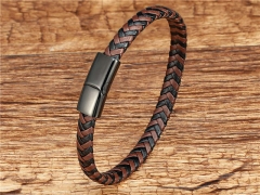 HY Wholesale Leather Jewelry Popular Leather Bracelets-HY0118B238