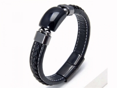 HY Wholesale Leather Jewelry Popular Leather Bracelets-HY0118B584