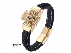 HY Wholesale Leather Jewelry Popular Leather Bracelets-HY0010B0624