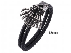 HY Wholesale Leather Jewelry Popular Leather Bracelets-HY0010B1083