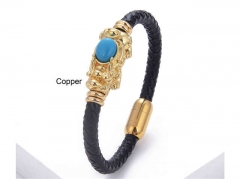 HY Wholesale Leather Jewelry Popular Leather Bracelets-HY0118B621