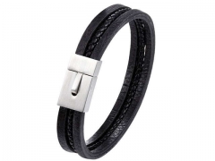 HY Wholesale Leather Jewelry Popular Leather Bracelets-HY0117B211