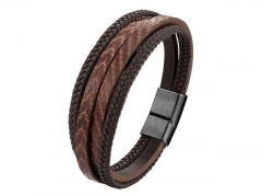 HY Wholesale Leather Jewelry Popular Leather Bracelets-HY0117B306