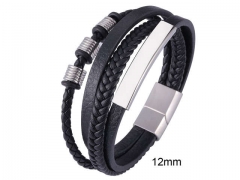 HY Wholesale Leather Jewelry Popular Leather Bracelets-HY0010B0668