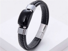 HY Wholesale Leather Jewelry Popular Leather Bracelets-HY0118B248