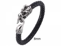 HY Wholesale Leather Jewelry Popular Leather Bracelets-HY0010B0909