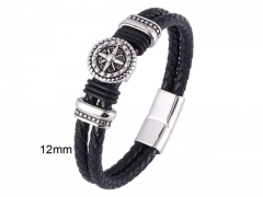 HY Wholesale Leather Jewelry Popular Leather Bracelets-HY0010B0604